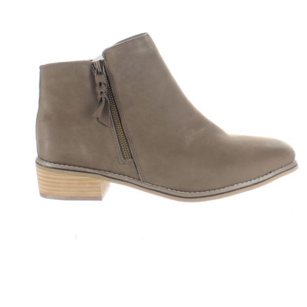 Blondo Liam Taupe Nubuck Booties Size 10 Womens NIB